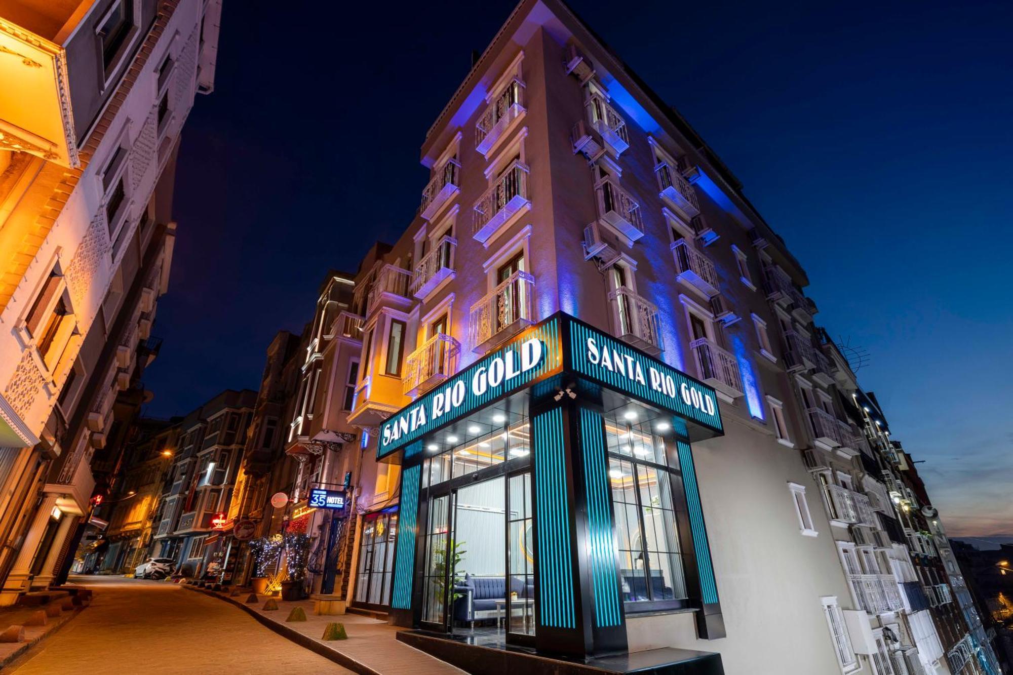 Santa Rio Gold Taxim Hotel Istanbul Eksteriør billede