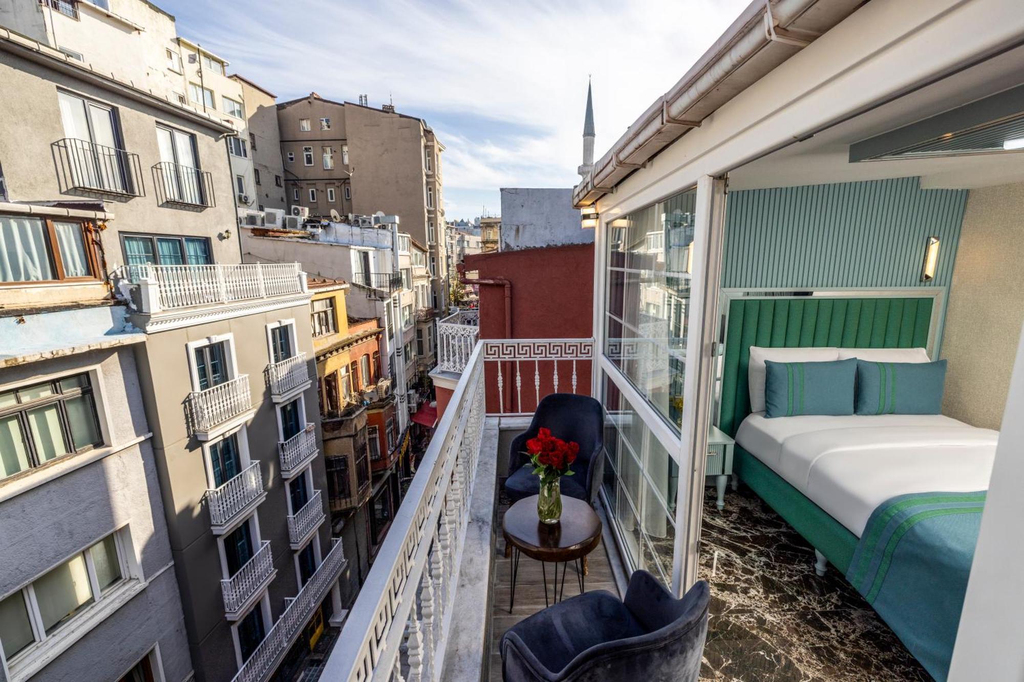 Santa Rio Gold Taxim Hotel Istanbul Eksteriør billede